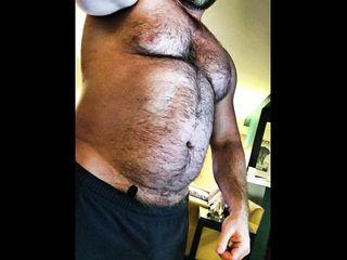 behaarte kräftige männer beim harten sex