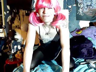 ihr erstes webcam reitet zum ersten mal vor der cam