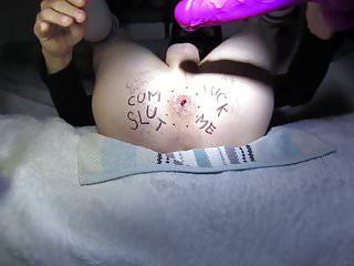 fick meinen fetten arsch mit einem dildo