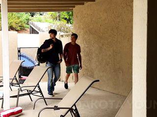 Gay Boys beim blasen und Arschficken vor der Kamera